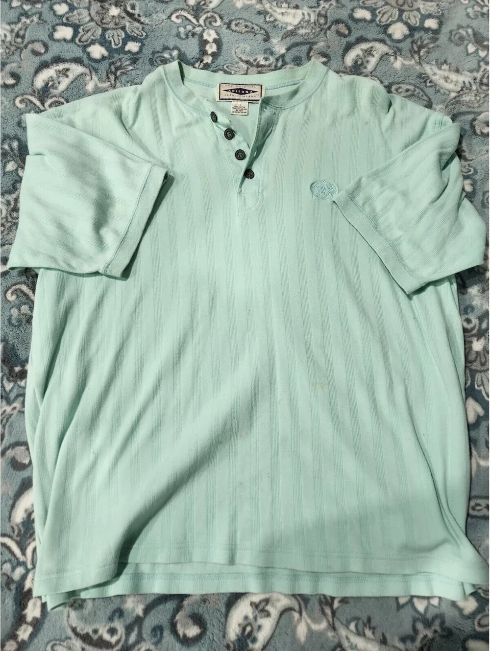 Vintage The Original Arizona Jean Co Soft Collar Shirt Size Large